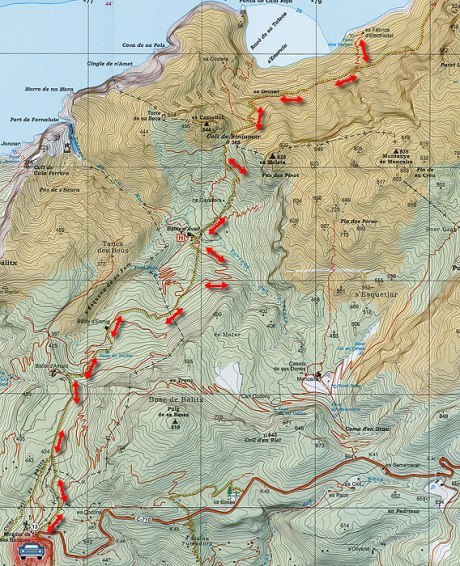 Ses Barques-Cala Tuent